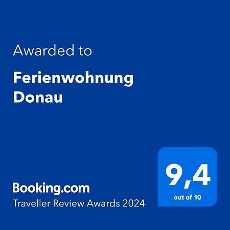 Ferienwohnung Donau 바링엔 외부 사진